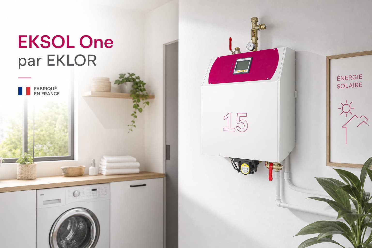 Chauffe-eau solaire compact EKSOL One d
